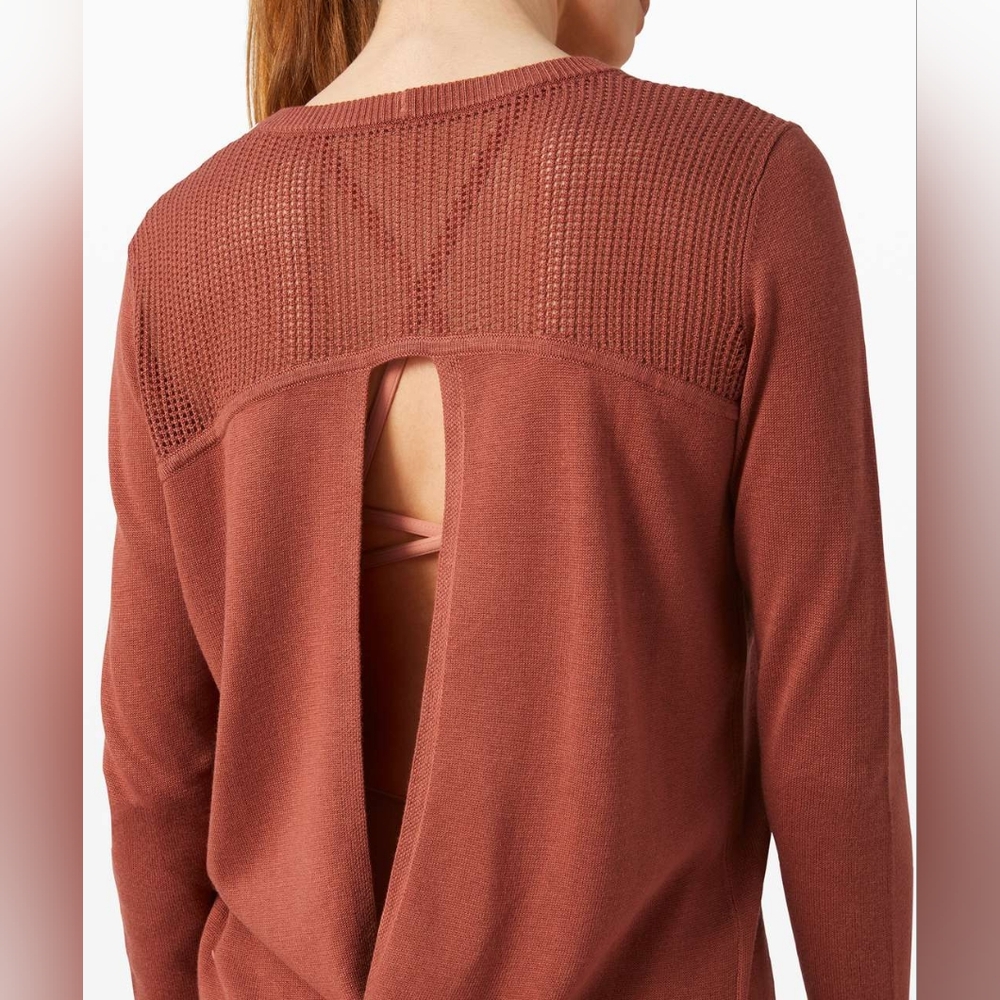 Lululemon Back To Balance Long Sleeve Sweater - Picture 3 of 7